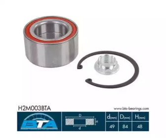 Комплект подшипника BTA H2M003BTA