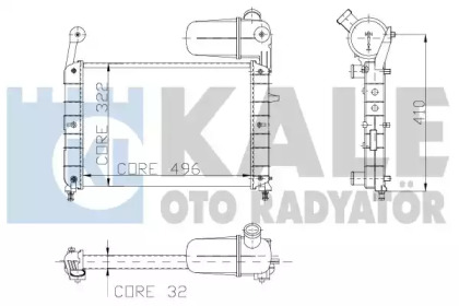 Теплообменник KALE OTO RADYATÖR 101500