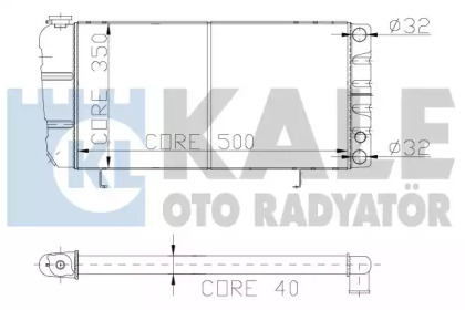 Теплообменник KALE OTO RADYATÖR 105100