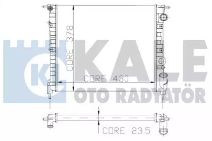 Теплообменник KALE OTO RADYATÖR 108000