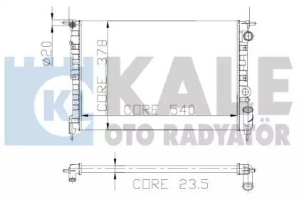 Теплообменник KALE OTO RADYATÖR 108300