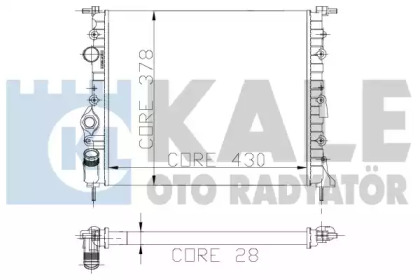 Теплообменник KALE OTO RADYATÖR 109300