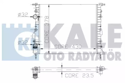 Теплообменник KALE OTO RADYATÖR 109400