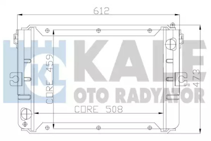 Теплообменник KALE OTO RADYATÖR 110900