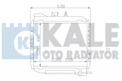 Теплообменник KALE OTO RADYATÖR 114200