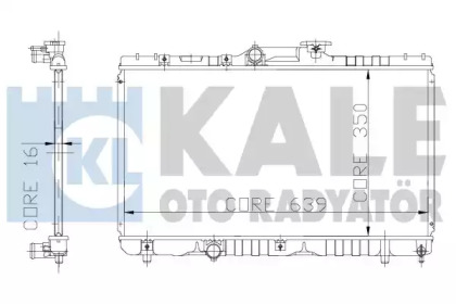 Теплообменник KALE OTO RADYATÖR 117200