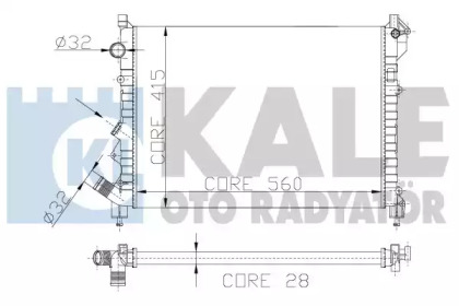 Теплообменник KALE OTO RADYATÖR 127000