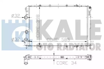 Теплообменник KALE OTO RADYATÖR 128000