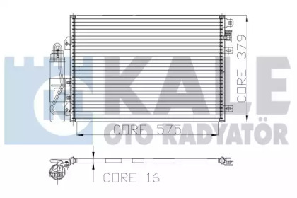 Конденсатор KALE OTO RADYATÖR 128200