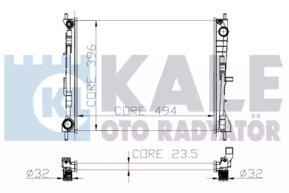 Теплообменник KALE OTO RADYATÖR 128700