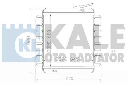 Теплообменник KALE OTO RADYATÖR 131100