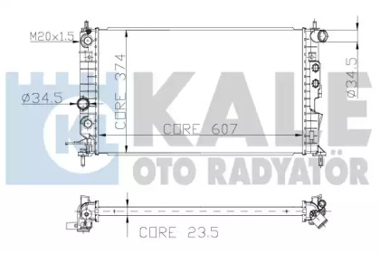 Теплообменник KALE OTO RADYATÖR 134100