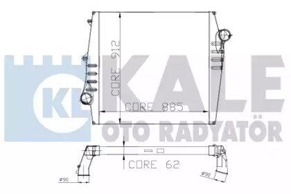 Теплообменник KALE OTO RADYATÖR 135600