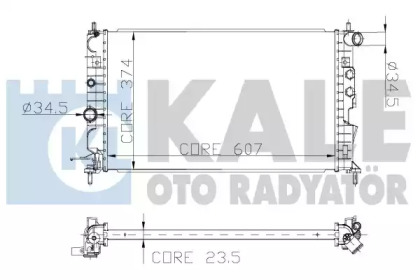 Теплообменник KALE OTO RADYATÖR 136200