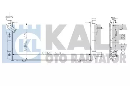 Теплообменник KALE OTO RADYATÖR 137700