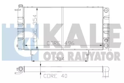 Теплообменник KALE OTO RADYATÖR 138600