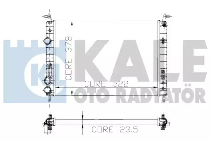 Теплообменник KALE OTO RADYATÖR 142800