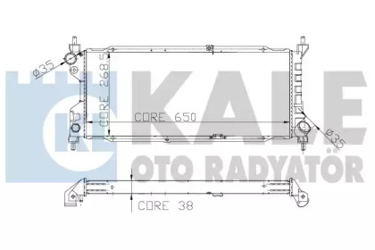 Теплообменник KALE OTO RADYATÖR 156000