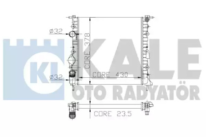 Теплообменник KALE OTO RADYATÖR 159400