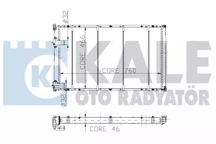 Теплообменник KALE OTO RADYATÖR 162200