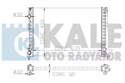 Теплообменник KALE OTO RADYATÖR 162600