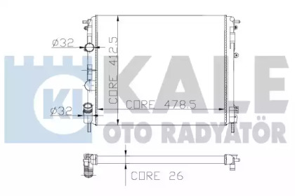 Теплообменник KALE OTO RADYATÖR 169300