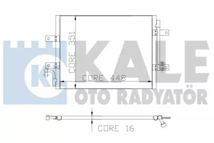 Конденсатор KALE OTO RADYATÖR 175600