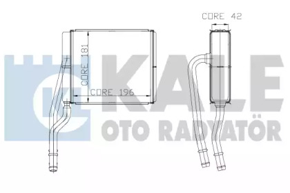 Теплообменник KALE OTO RADYATÖR 177400
