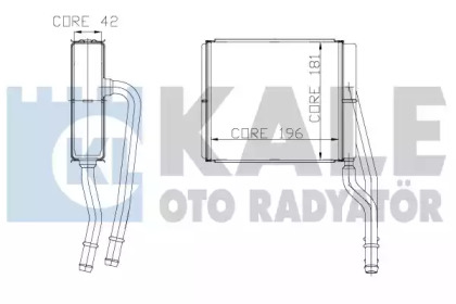 Теплообменник KALE OTO RADYATÖR 177500