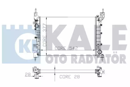 Теплообменник KALE OTO RADYATÖR 196200