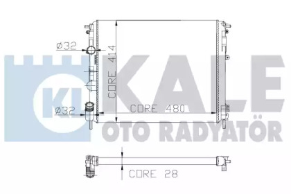 Теплообменник KALE OTO RADYATÖR 205600