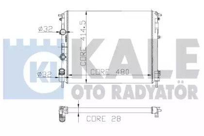 Теплообменник KALE OTO RADYATÖR 205700