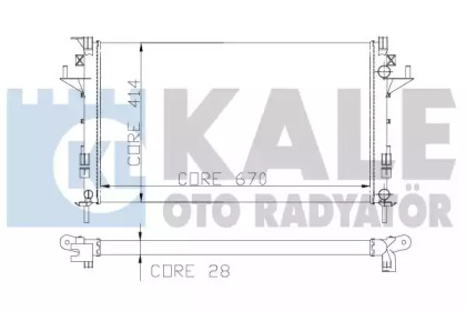 Теплообменник KALE OTO RADYATÖR 207300