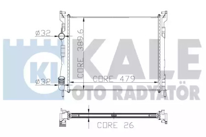 Теплообменник KALE OTO RADYATÖR 207400