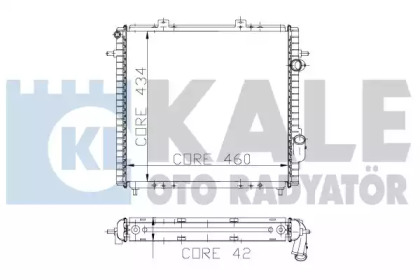 Теплообменник KALE OTO RADYATÖR 208300