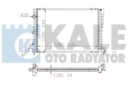 Теплообменник KALE OTO RADYATÖR 208400