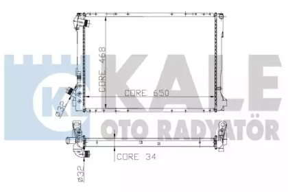 Теплообменник KALE OTO RADYATÖR 208600