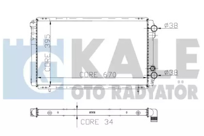 Теплообменник KALE OTO RADYATÖR 208800