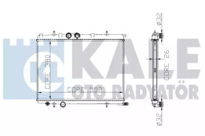 Теплообменник KALE OTO RADYATÖR 213100