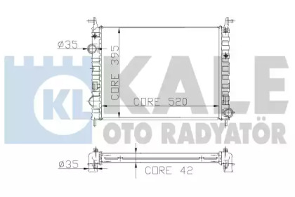 Теплообменник KALE OTO RADYATÖR 214700