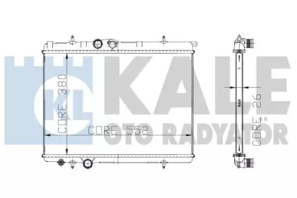 Теплообменник KALE OTO RADYATÖR 215999