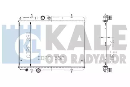 Теплообменник KALE OTO RADYATÖR 216499