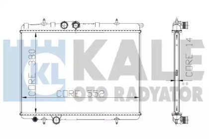 Теплообменник KALE OTO RADYATÖR 216699