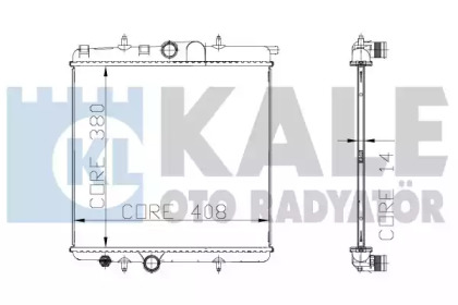 Теплообменник KALE OTO RADYATÖR 216799