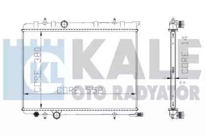 Теплообменник KALE OTO RADYATÖR 216999