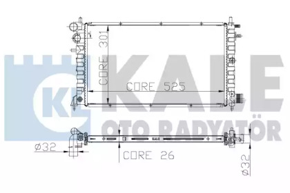 Теплообменник KALE OTO RADYATÖR 217200