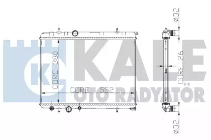 Теплообменник KALE OTO RADYATÖR 224900