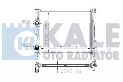 Теплообменник KALE OTO RADYATÖR 226500