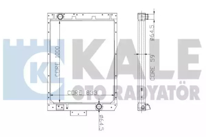 Теплообменник KALE OTO RADYATÖR 245800