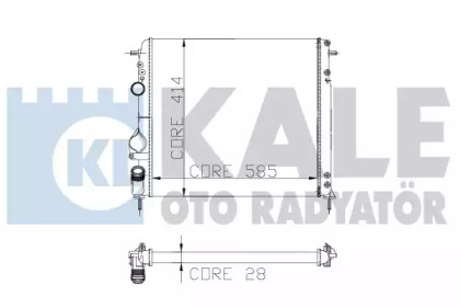 Теплообменник KALE OTO RADYATÖR 251100